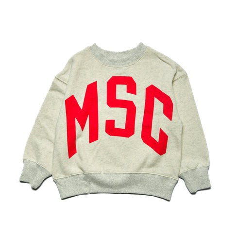 【130~150】★NEEDLEWORKS★柔らか裏毛MSCトレーナー(2224022j)